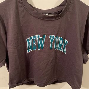 New York Crop Top
